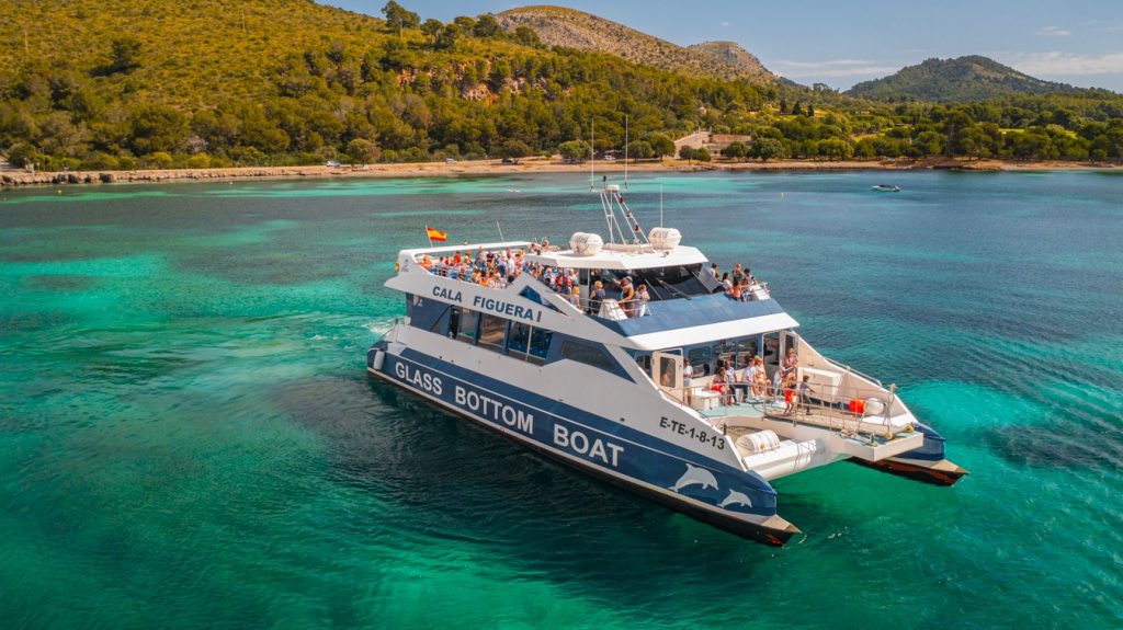 excursiones en barco con niños en Mallorca