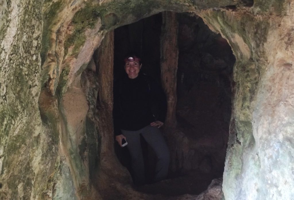 entrada a sa cova tancada