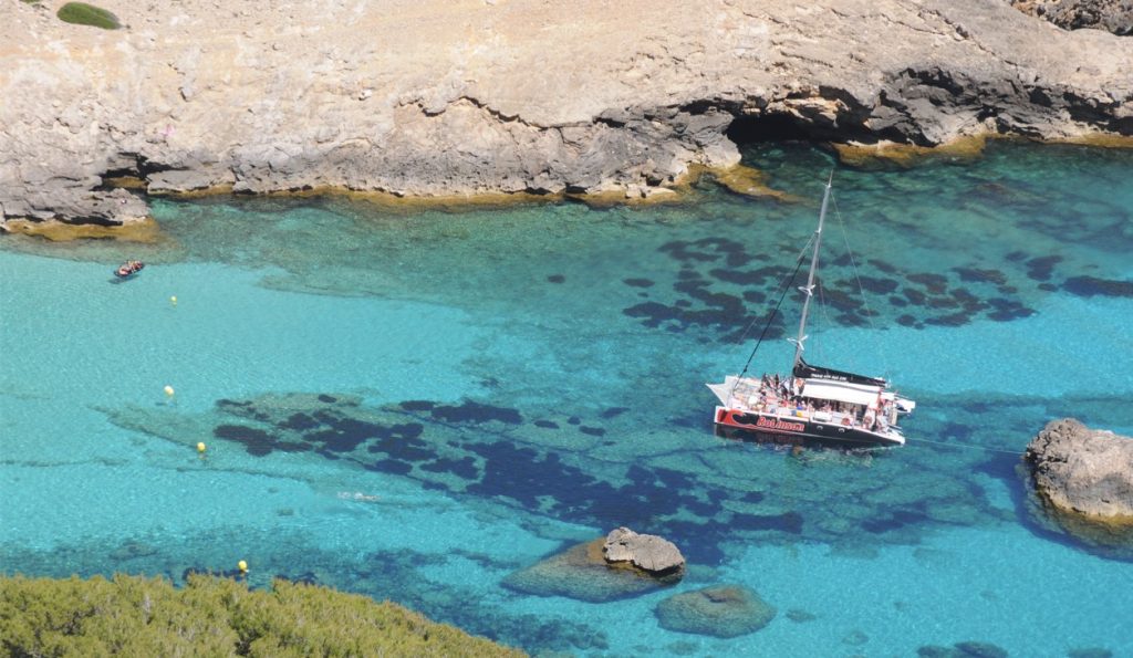 excursión en catamaran en Mallorca
