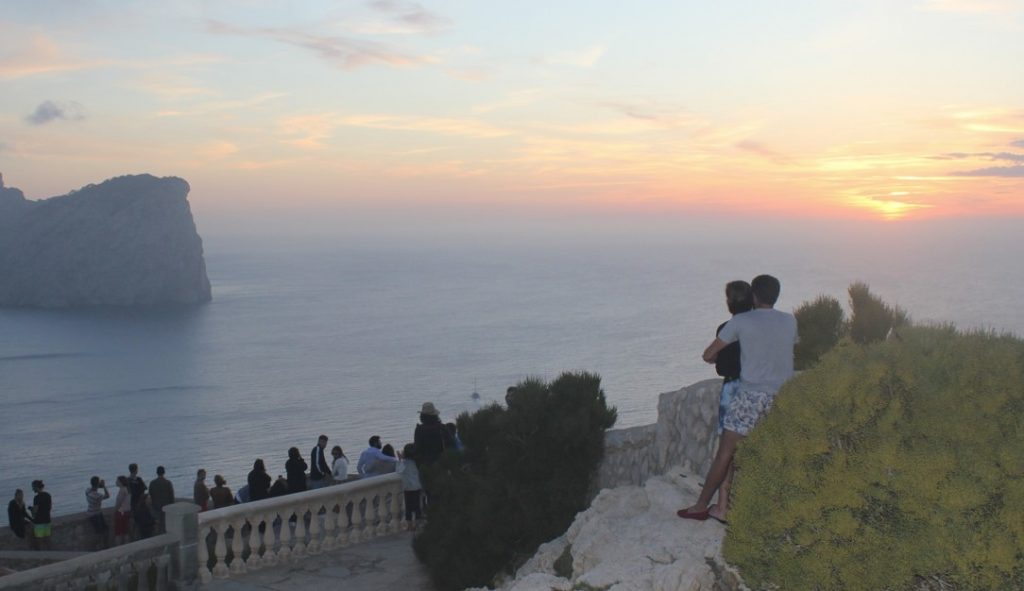 Puesta de sol en Mallorca